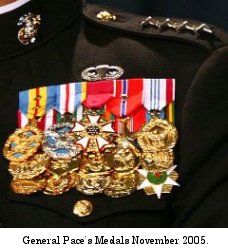 General Paces Medals November 2005